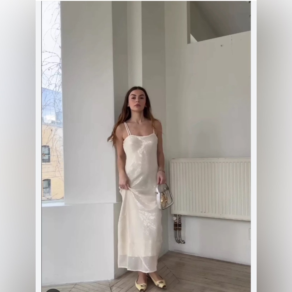 Madewell x Aimee Song Sequin Slip Maxi Dress - Picture 5 of 15